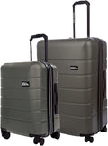 Eddie Bauer Glacier Carry-On 22" and Checked 30" Luggage | Hardside | Spinner by EddieBauer
