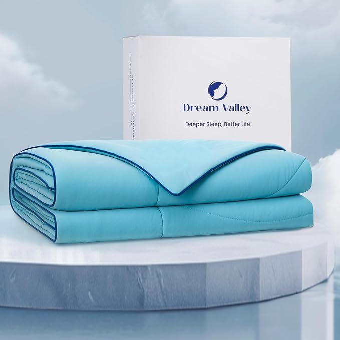 Dream Valley® Outlast® Deepsleep Cooling Comforter, Full/Queen Size, NASA-Grade by DreamValley