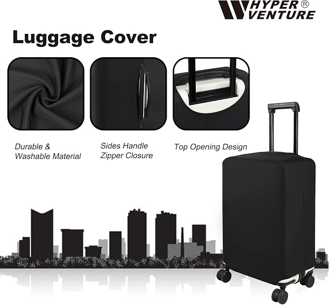 HYPER VENTURE Washable Luggage Cover - Image 2