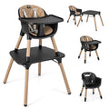 BABY JOY High Chair, 5 in 1 Convertible Highchair by BABYJOY
