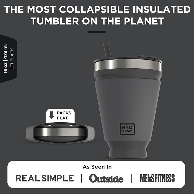 HYDAWAY 16oz Collapsible Tumbler - Image 2
