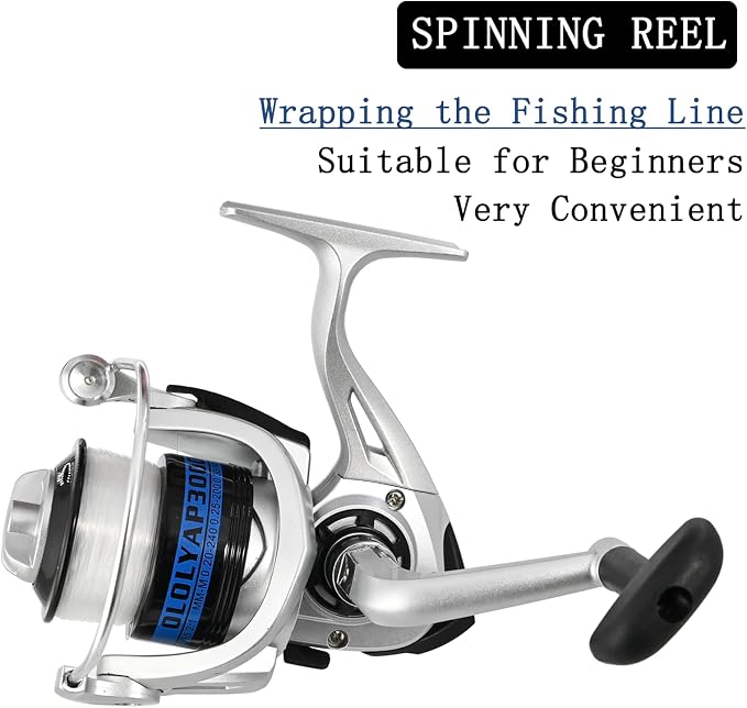 Fishing Pole Combo Set 6.9ft 2PCS Telescopic Fishing Rod and Reel Combo - Image 4