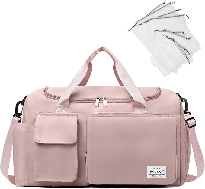 NPBAG Women Travel Duffel, Gym Workout Overnight Bag, Mommy Hospital Bag by NPBAG