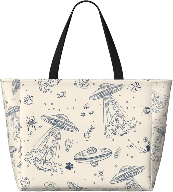 Beach Bag for Women Beach Tote Bag Waterproof Sandproof Large Bags - Image 2