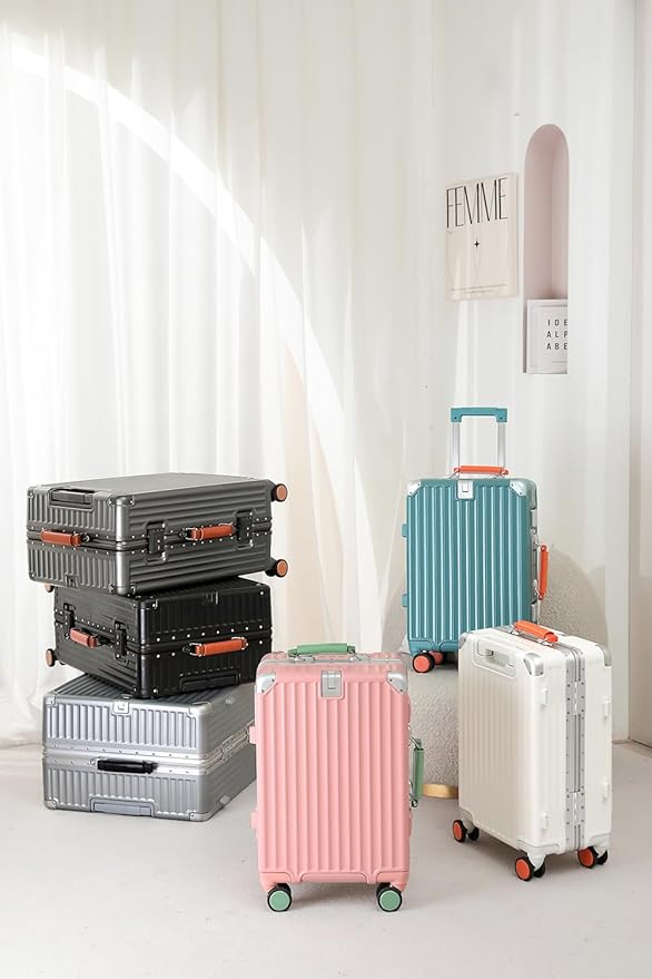 HotWay 24 Inch Hardside Checked Luggage - Image 2