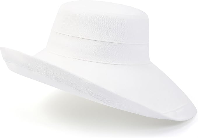 Bona Wide Brim Sun Hat for Women | 4.7" Brim, Drawstring Adjust, UPF Sun - Image 4