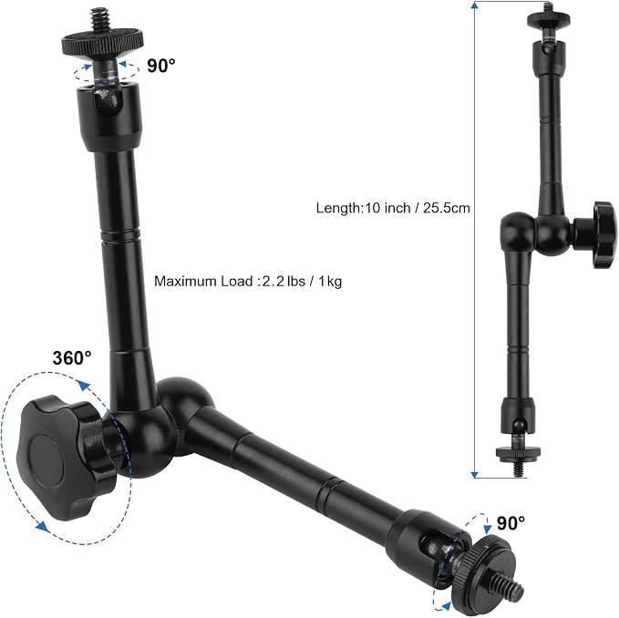 Magnetic Camera Mount for GoPro Hero/Insta 360 / DJI OSMO/AKASO Action Camera - Image 7