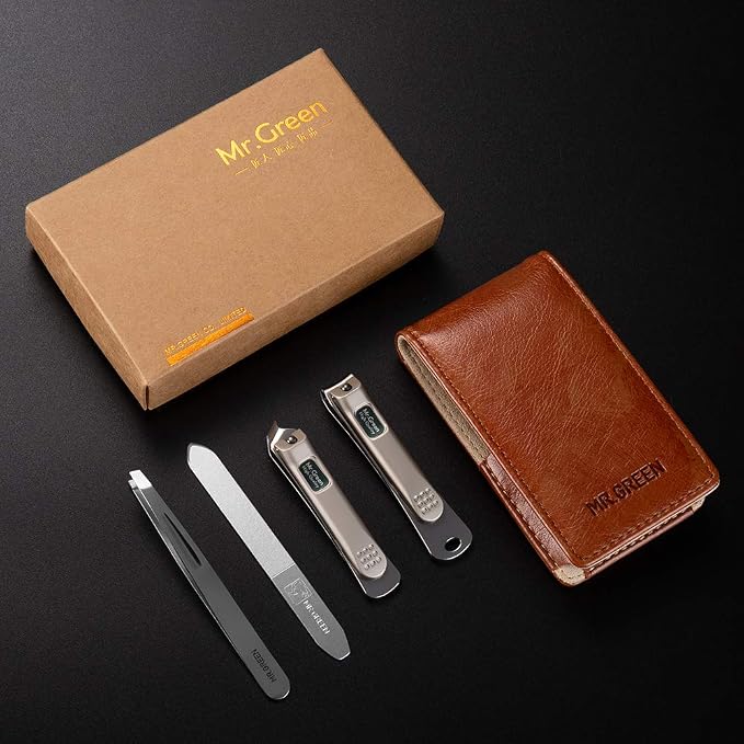 MR.GREEN Nail Clipper 4Pcs Set, Stainless Steel Manicure Pedicure Set, Medical - Image 8