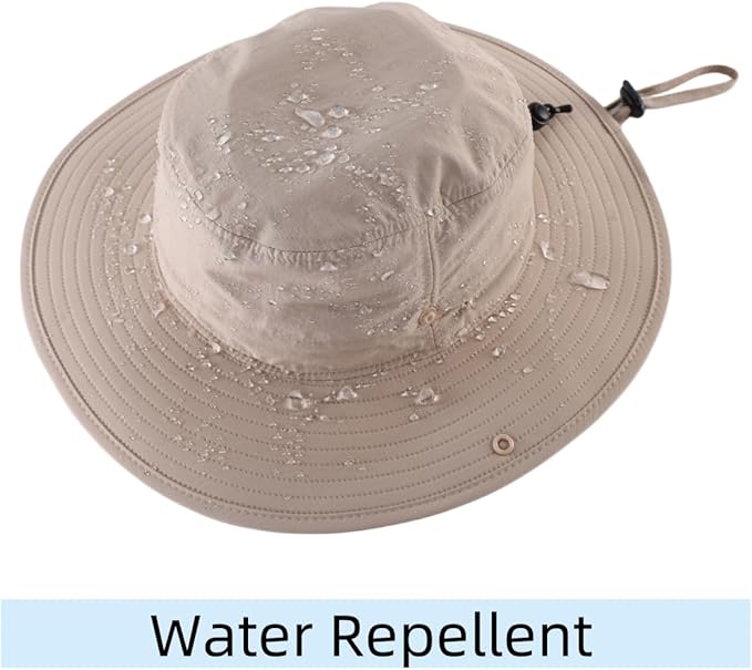 Connectyle Sun Hat for Men Women Outdoor UV Protection Safari Hat for Fishing - Image 4