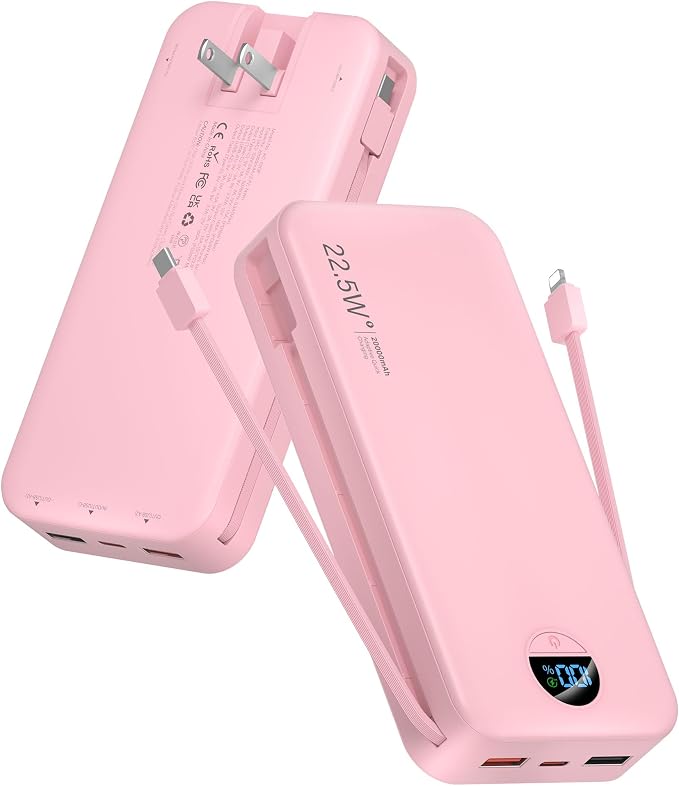 Portable Charger Power Bank, 20000mAh 22.5W USB C Fast Charging Power Bank by CITICR