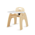 Foundations Easy Serve 13" Wood Feeding Chair by FoundationsChildrensProducts