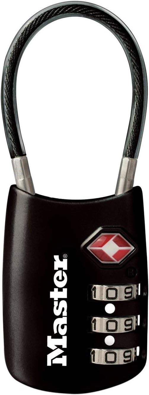 Master Lock TSA Set Your Own Combination Luggage Lock, TSA Approved Lock by MasterLock