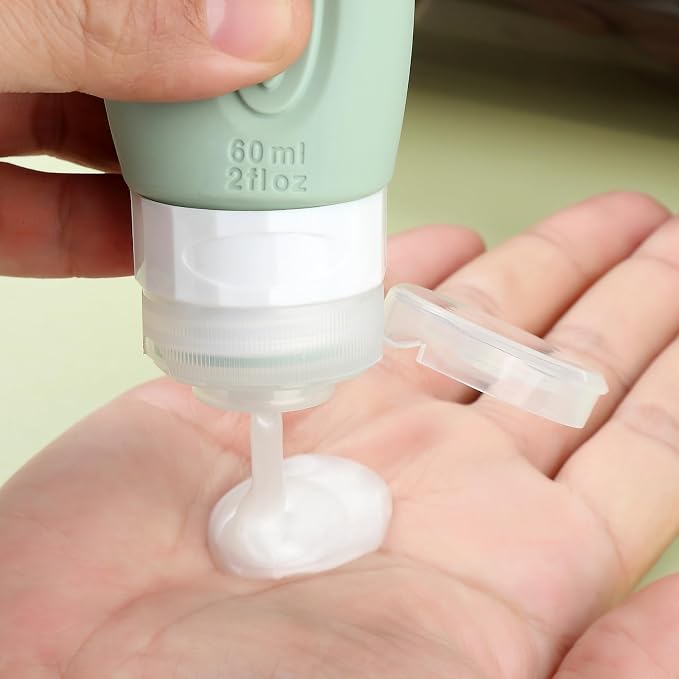 Travel Bottles for Toiletries, Tsa Approved 2oz Travel size Bottles, BPA Free - Image 4