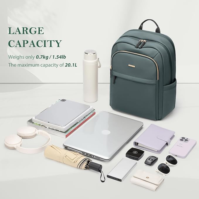 Travel Backpack for Women Personal Carry On Bag Business Weekender Hiking - Image 5
