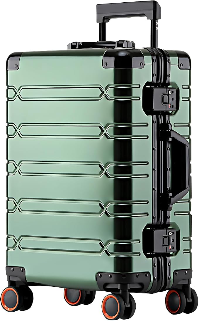 WEICHEN All Aluminum Magnesium Carry On Luggage 22x14x9 Airline Approved 20 by WEICHEN