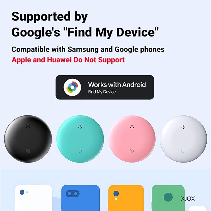 air Tags-4 Pack Android, Android Compatible Air Tracker Tag - Image 6
