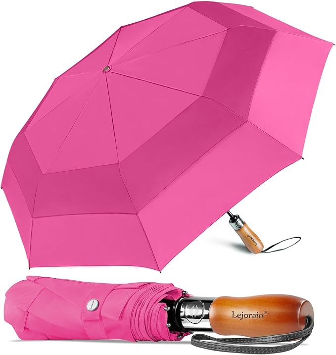 Lejorain Large Folding Golf Umbrella by Lejorain