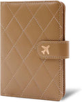 Melsbrinna Premium Leather Passport Holder Covers Case, Waterproof Rfid by Melsbrinna