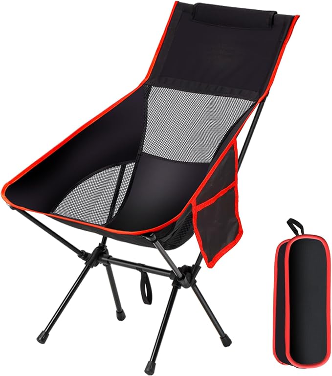 Camping Chairs Portable, Foldable Chair Lightweight, Backpacking Chair by Doseno