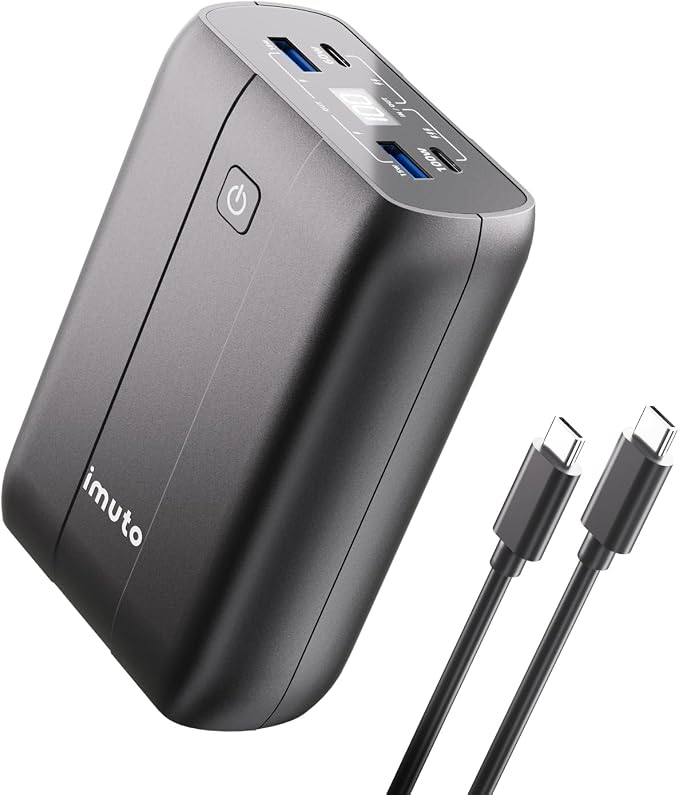 imuto 100W Power Bank, 26800mAh High Capacity 4-Output Laptop Portable Charger by imuto