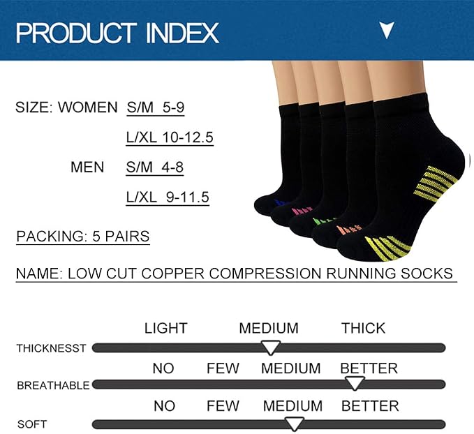 Iseasoo Copper Compression Socks - Image 6