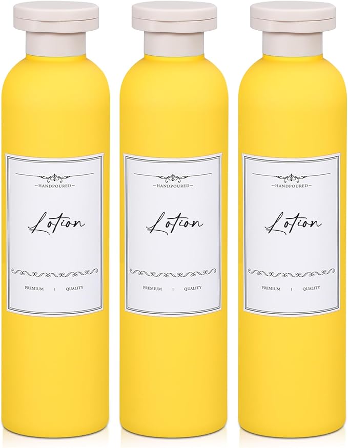 Travel Shampoo Bottle, Empty Plastic Squeeze Bottles 8.8oz by UMETASS