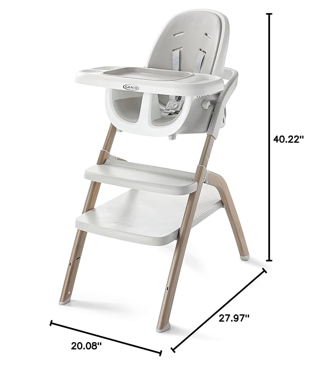Graco EveryStep 6 in 1 High Chair, Babies and Toddlers Portable Slim High Chair - Image 8