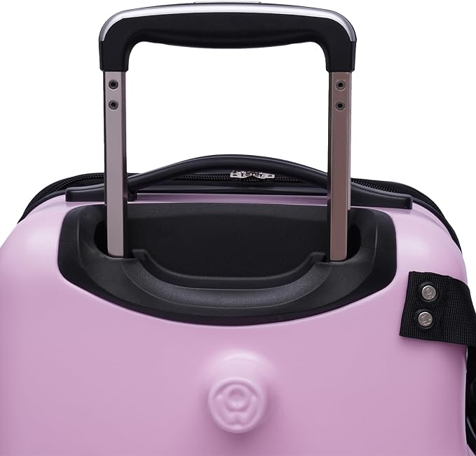 CNCEST 24" Kid's Ride-on Travel Suitcase, Rolling Carry Trolley Luggage - Image 8