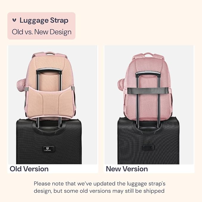 BabbleRoo Diaper Bag Backpack, Travel Backpack - Image 3