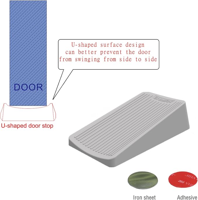 Premium Rubber Door Stop - Image 2