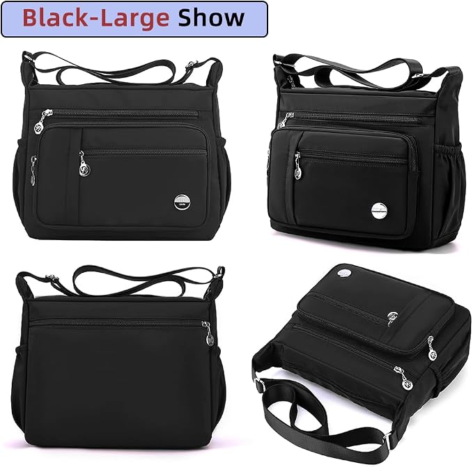 MINTEGRA Women Shoulder Handbag Roomy Multiple Pockets Bag Ladies Crossbody - Image 6