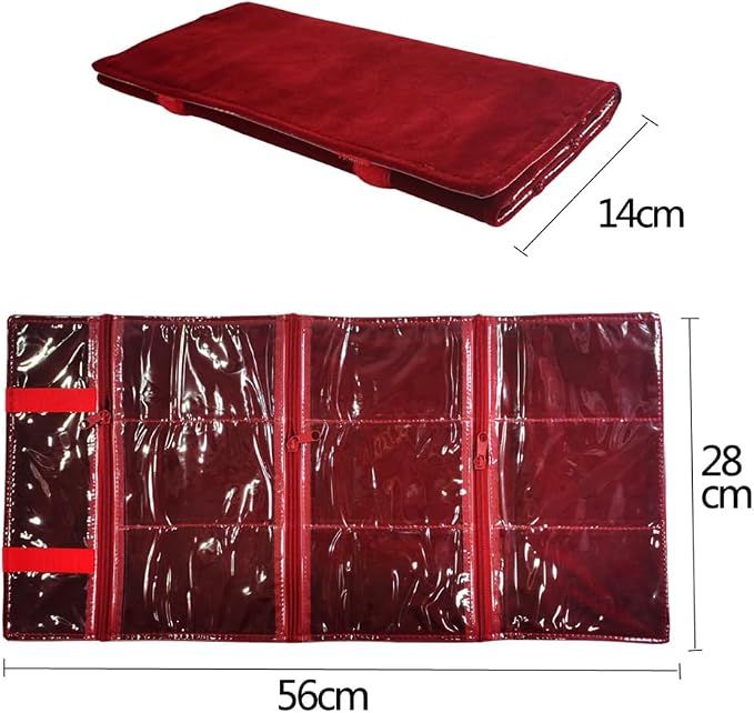 Travel Jewelry Roll Bag Portable Organizer Pouch - Image 2