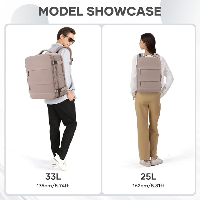 coowoz Large Travel Backpack Carry On - Image 7