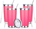 20oz Tumbler with Straw and Brush, Stainless Steel Vacuum Insulated tumbler by Unknown