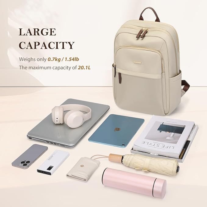 Travel Backpack for Women Personal Carry On Bag Business Weekender Hiking - Image 5