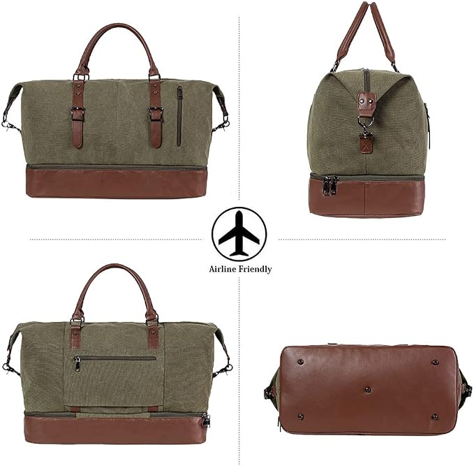 Weekender Overnight Bag Carry On Bag Travel Bag - Image 2