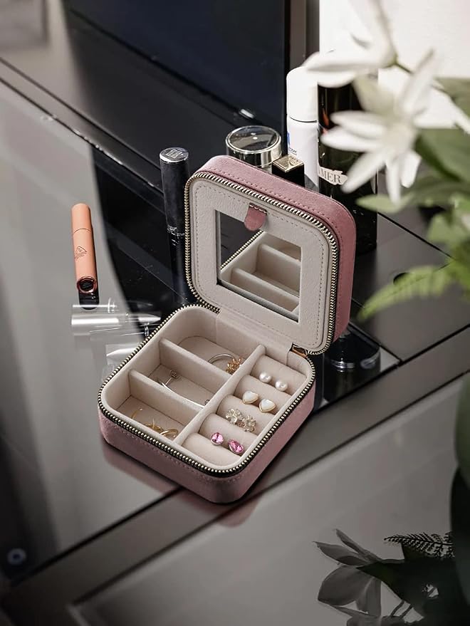 S.Leaf Travel Jewelry Organizer Travel Jewelry Boxes - Image 8