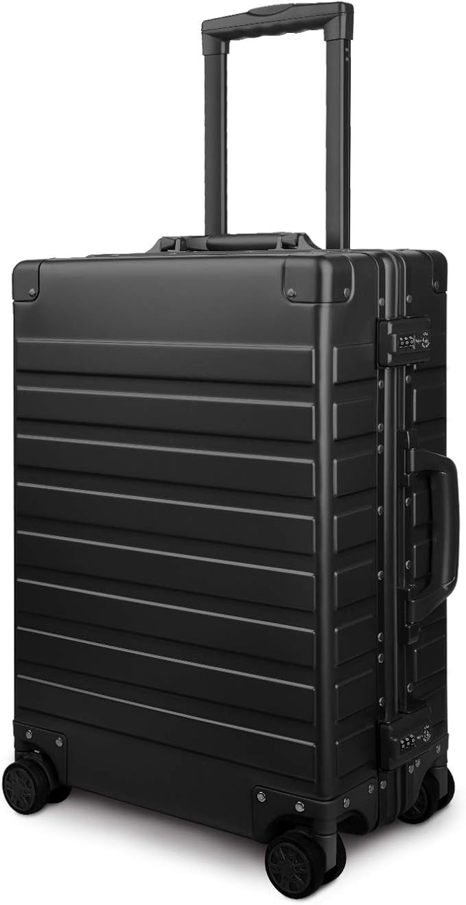 TRAVELKING All Aluminum Carry On Luggage by TRAVELKING
