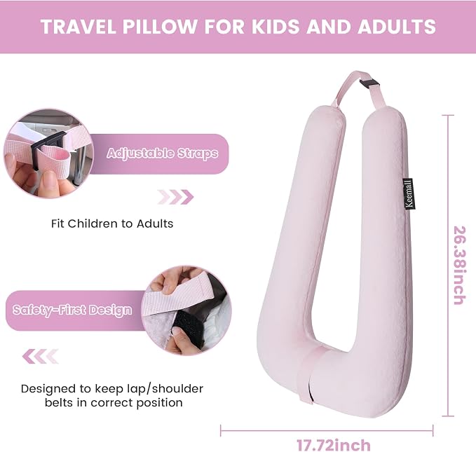 Car Pillow for Kids, Professional Inflatable Kids Car Pillow for Sleeping - Image 7