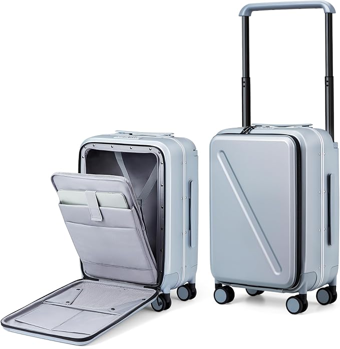 MILADA Wide Handle Carry On Luggage by MILADA