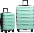 U.S. Traveler Boren Polycarbonate Hardside Rugged Travel Suitcase Luggage by USTraveler