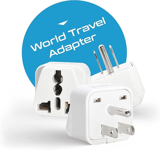 Ceptics Adapter Plug Set for World Wide International Travel Use - Image 4