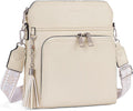 Crossbody Purse for Women, Lightweight Medium Crossbody Bag Soft Leather by Roulens