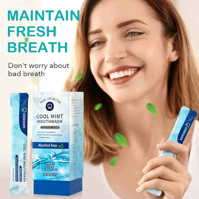 Travel Size MouthWash Packets - Image 5