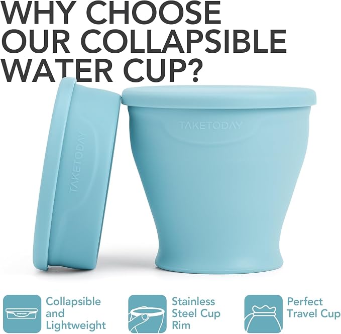 TakeToday Collapsible Travel Cup - Image 3