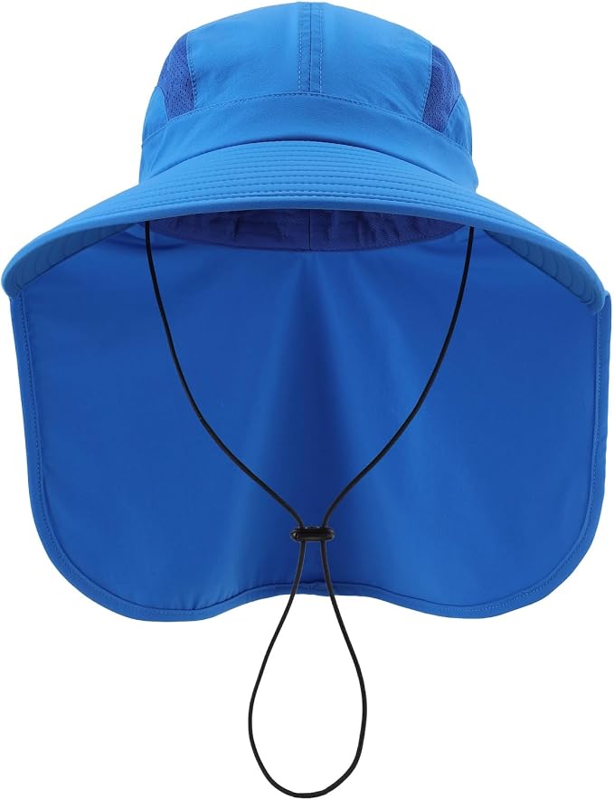 Home Prefer UPF 50+ Sun Hats for Men Women Wide Brim Fishing Hat - Image 2