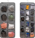 Dual-Sided Hanging Closet Organizer by ANZORG