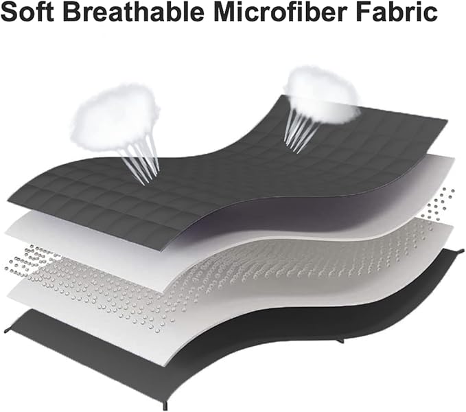 Weighted Blanket 25lbs 88"x104" Cooling Breathable Heavy Blanket Microfiber - Image 5