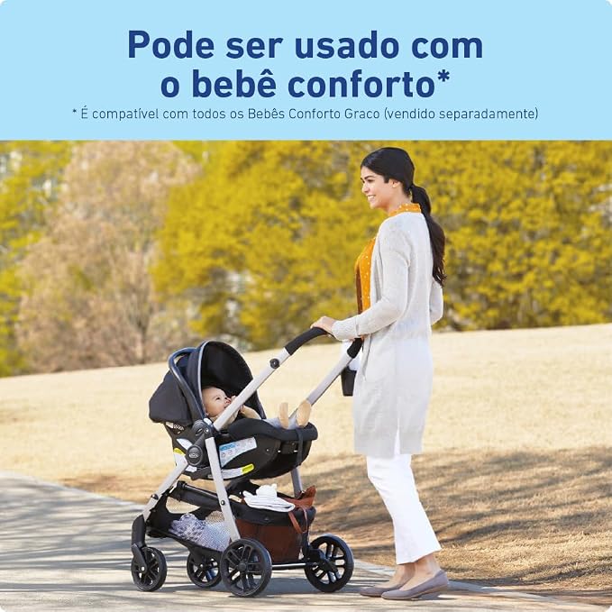 Graco Modes Pramette Stroller, 3-in-1 Baby Stroller, 3 Modes from Infant Car - Image 7