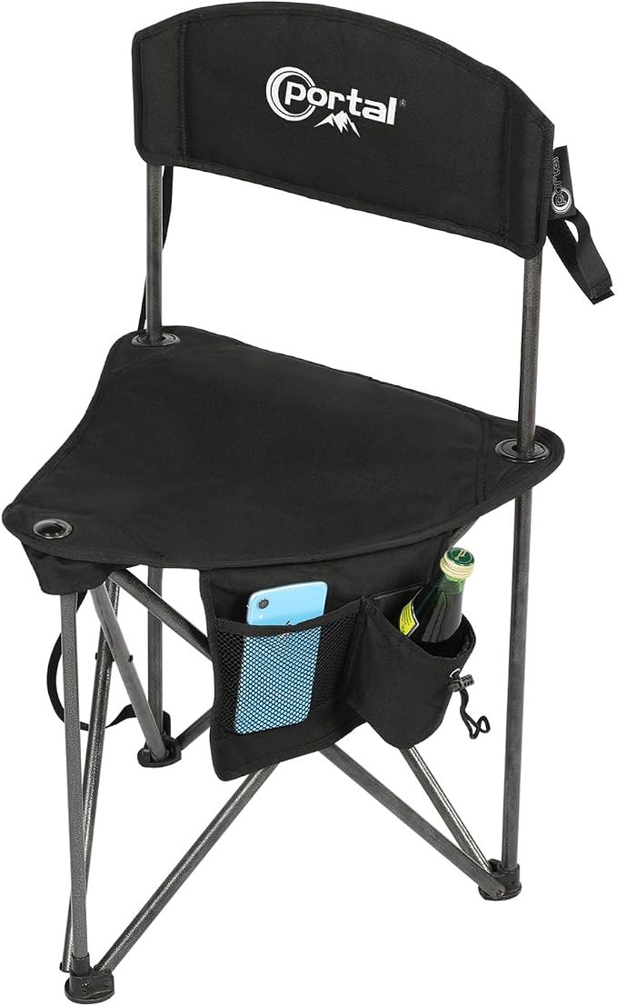 PORTAL Extra Large Quick Folding Tripod Stool by PORTAL